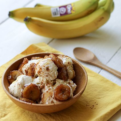 Pan Fried Cinnamon Bananas One Bananas